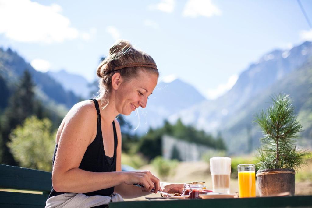 Natur Residenz Anger Alm - Adults Only Sankt Leonhard im Pitztal Kültér fotó